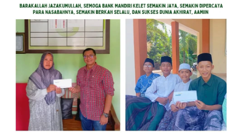 Donasi Bank Mandiri Kelet 13 10 25
